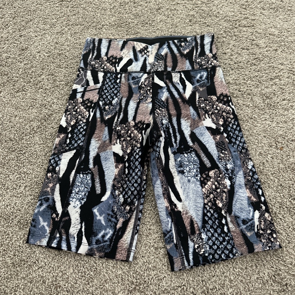 Calvin Klein Printed Women’s Bike Shorts — Multi-Color